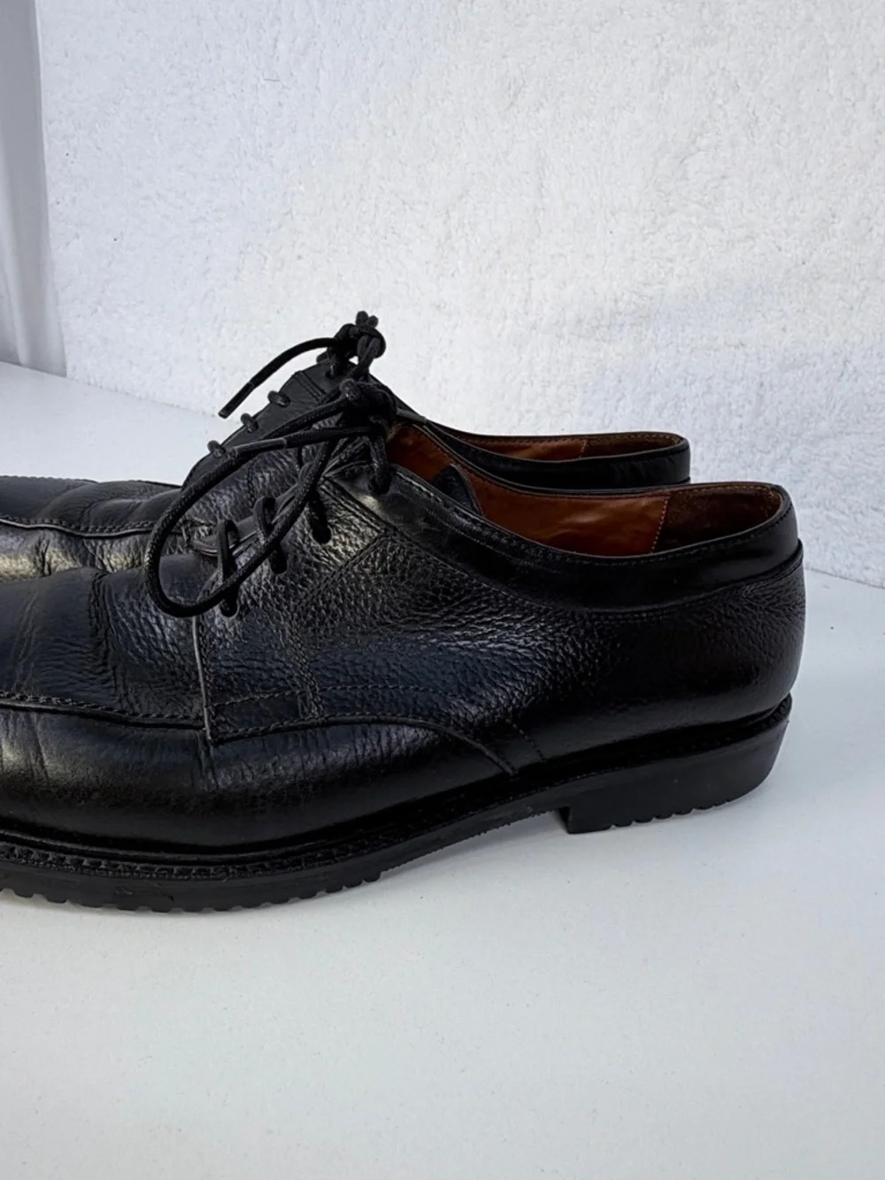 Cole Haan Black Leather Oxford Dress Shoes Mens 11 Classic Lace Up